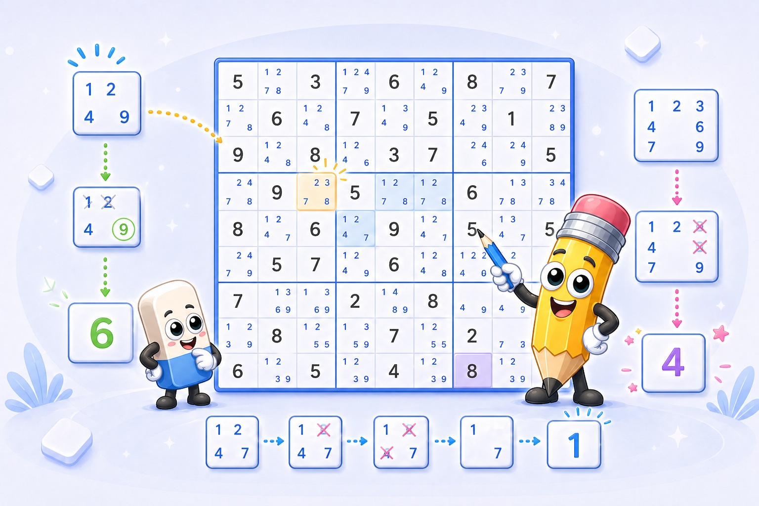 Sudoku Pencil Marks: What They Are and How to Use Them